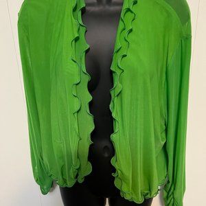 NWOT Pyramid Collection Shrug XL
